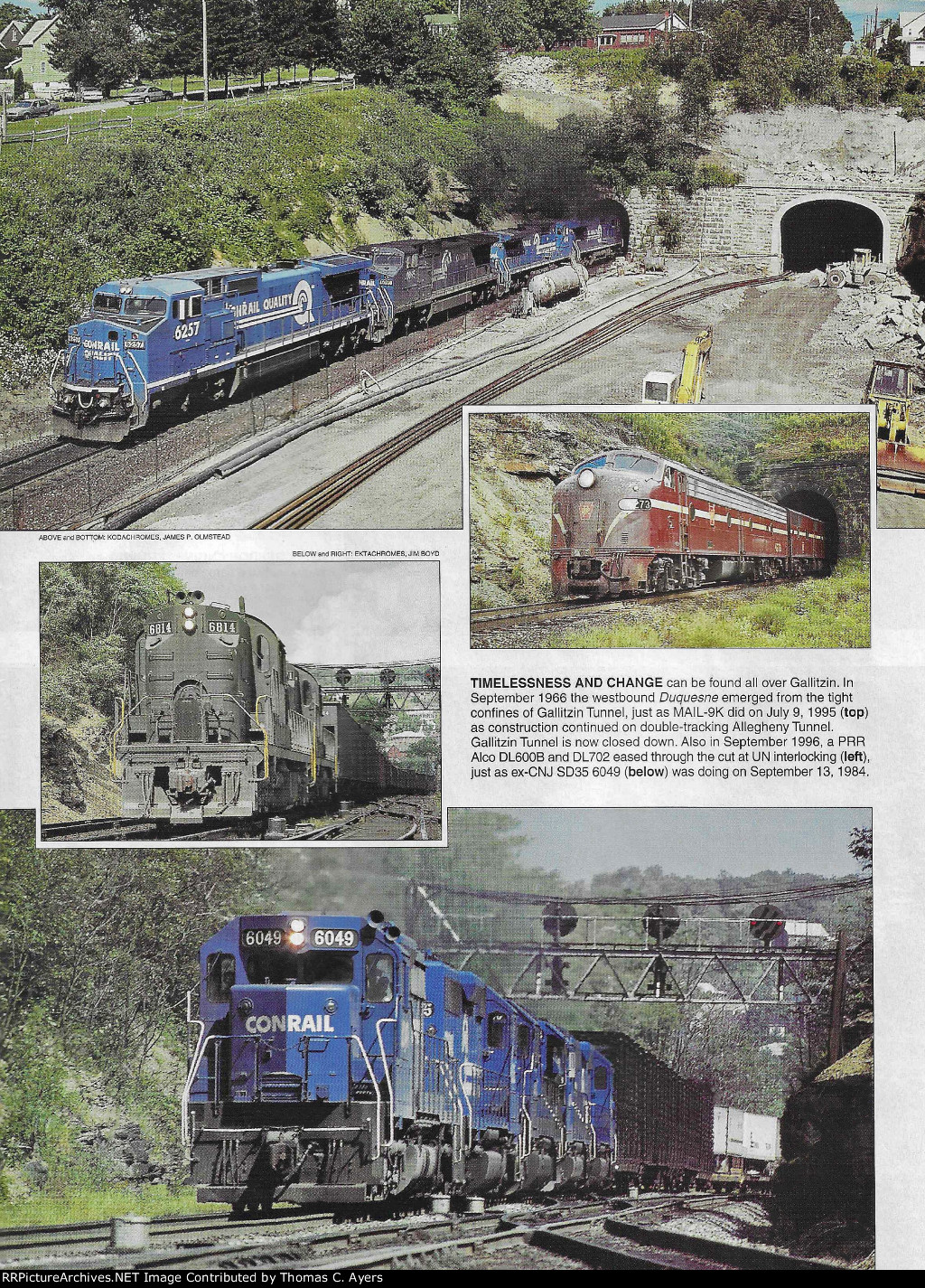 "Conrail At The Heart Of The Pennsy," Page 57, 1996